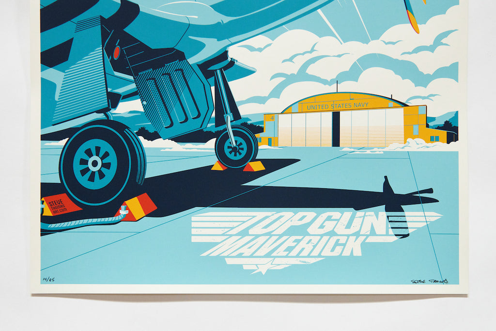 Steve Thomas - "Mustang Maverick" print - Spoke Art