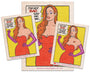This Is Fun, Isn't It presents a limited edition Sarah Sumeray archival pigment print: a woman with long red hair, red strapless dress, and purple gloves saying “I’m not bad, just drawn that way”—available in three unique bordered versions.