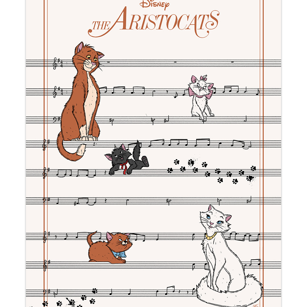 Simon Delart - "Aristocats" print - Spoke Art