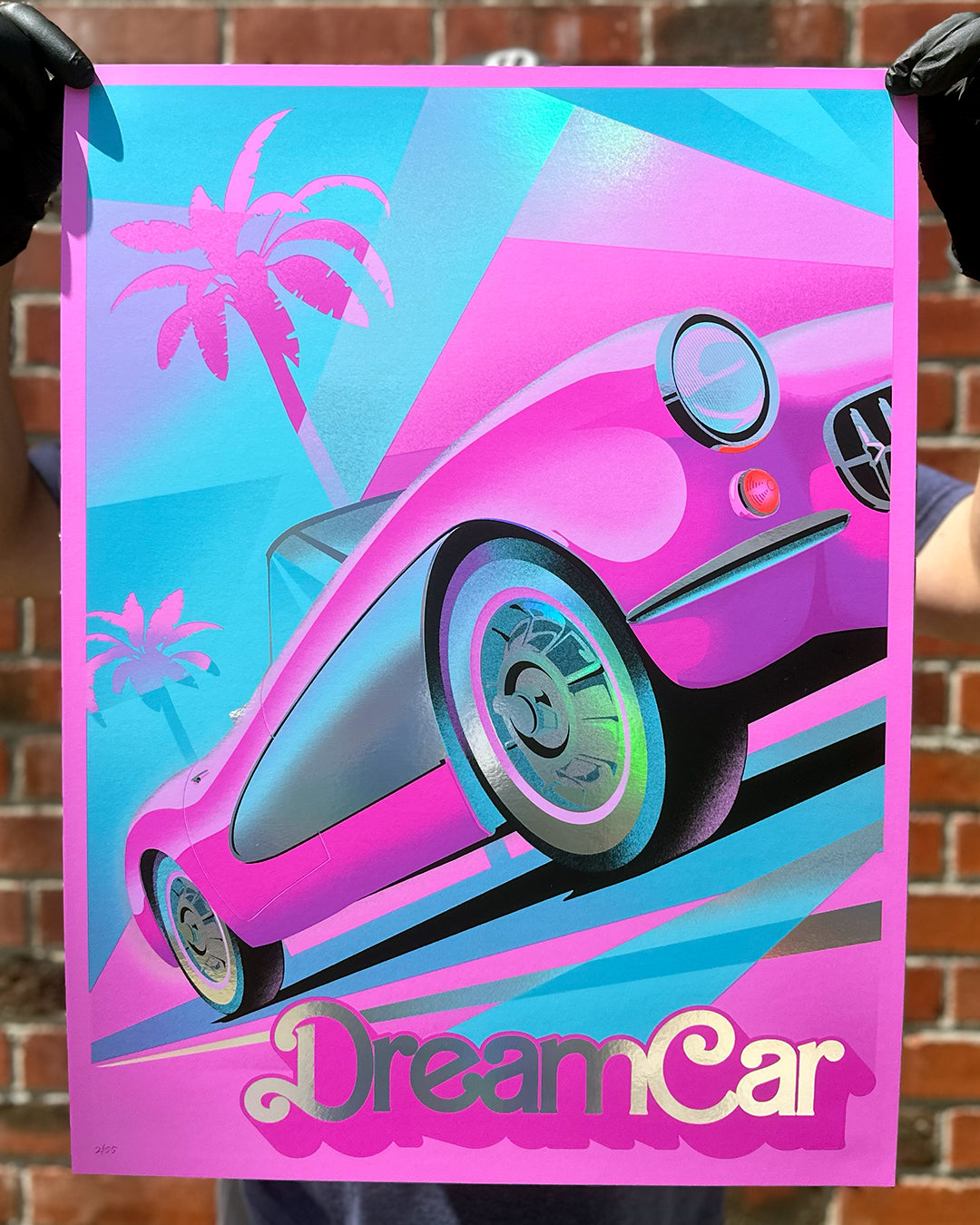 Steve Thomas - "Dreamcar" print - Spoke Art