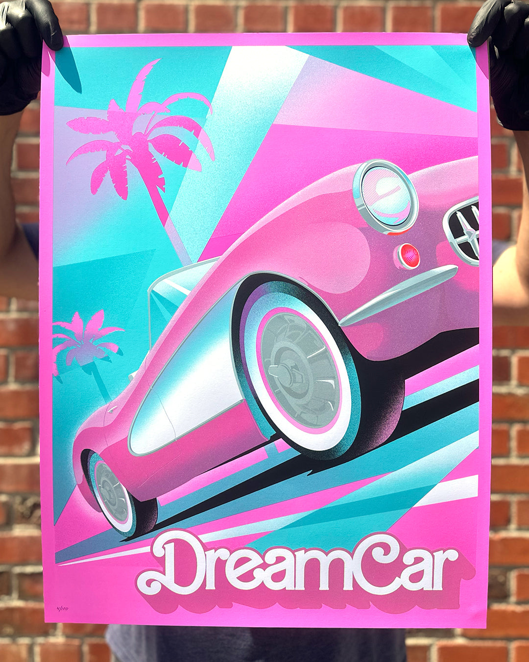 Steve Thomas - "Dreamcar" print - Spoke Art