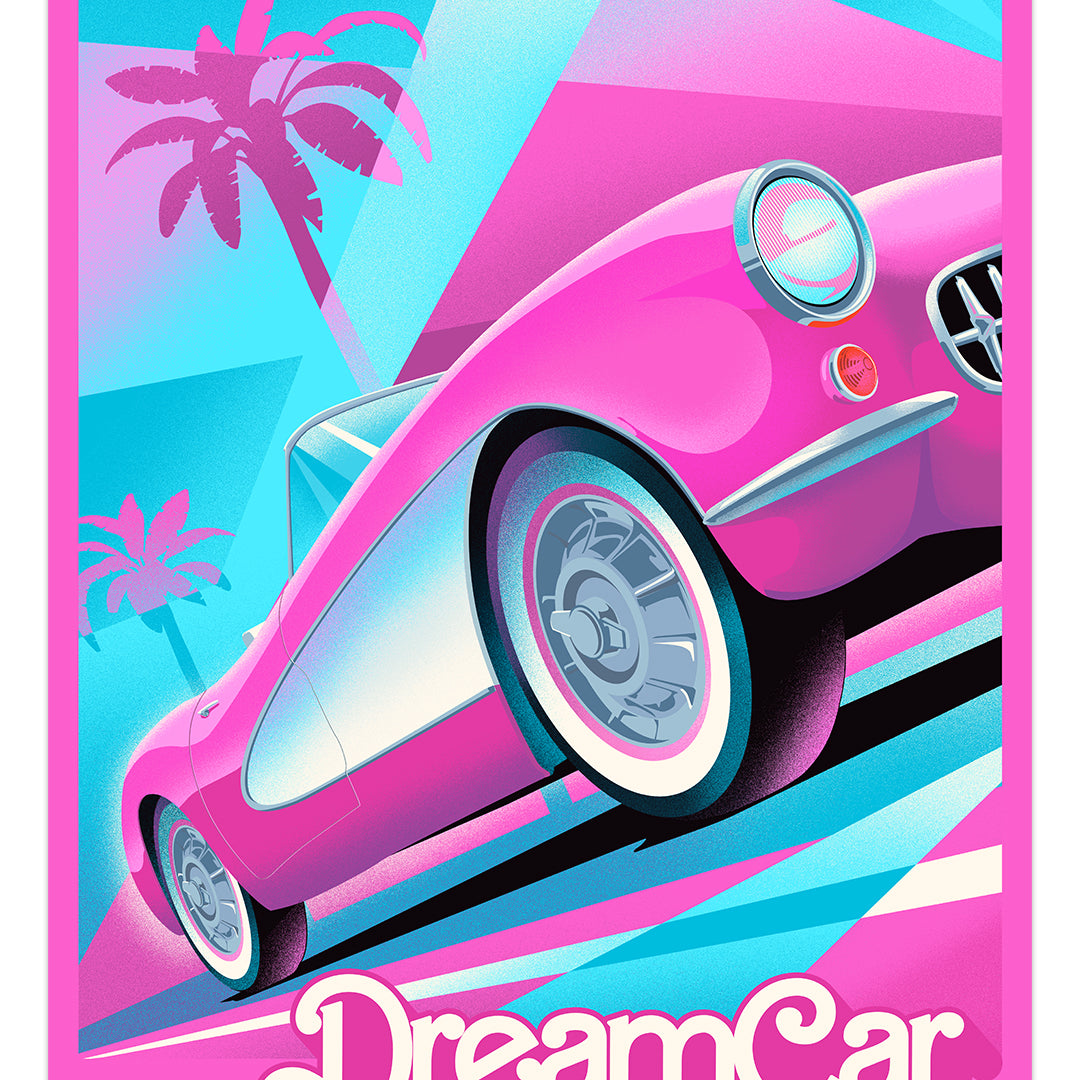 Steve Thomas - "Dreamcar" print - Spoke Art