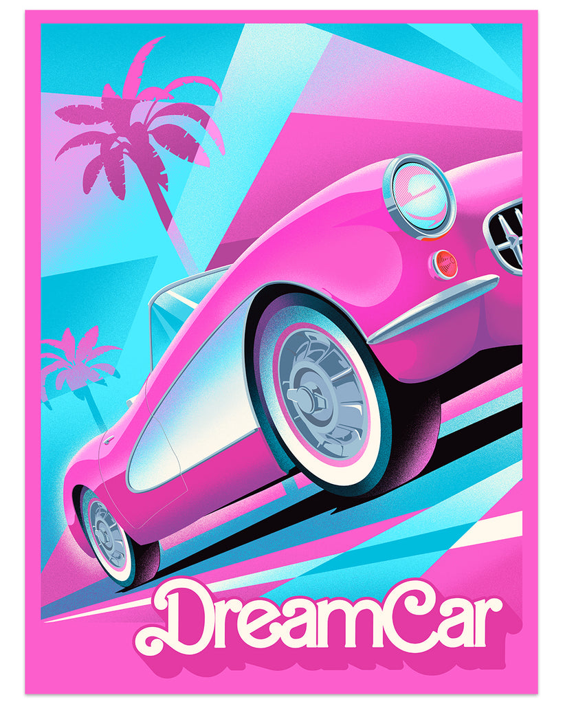 Steve Thomas - "Dreamcar" print - Spoke Art