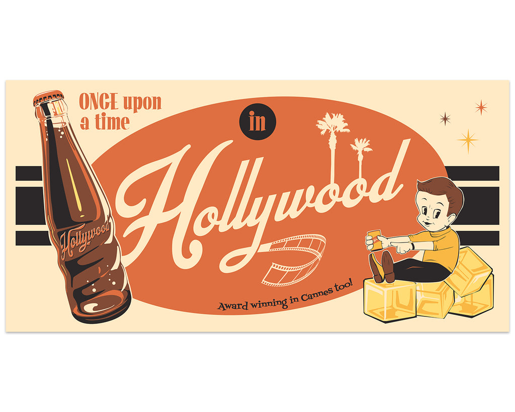 Steve Thomas - "Hollywood Soda" print - Spoke Art