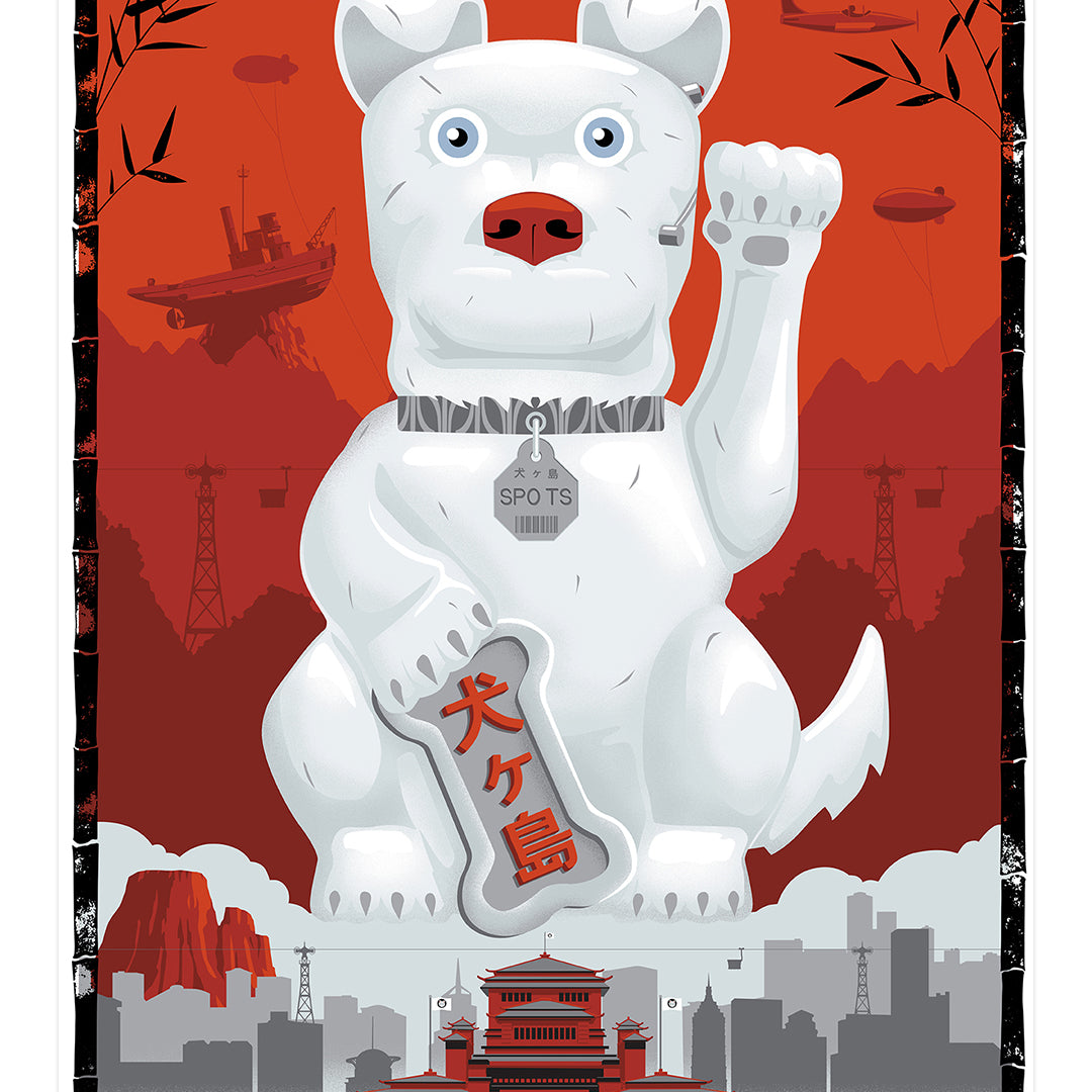 Steve Thomas Art - "Lucky Dog" print