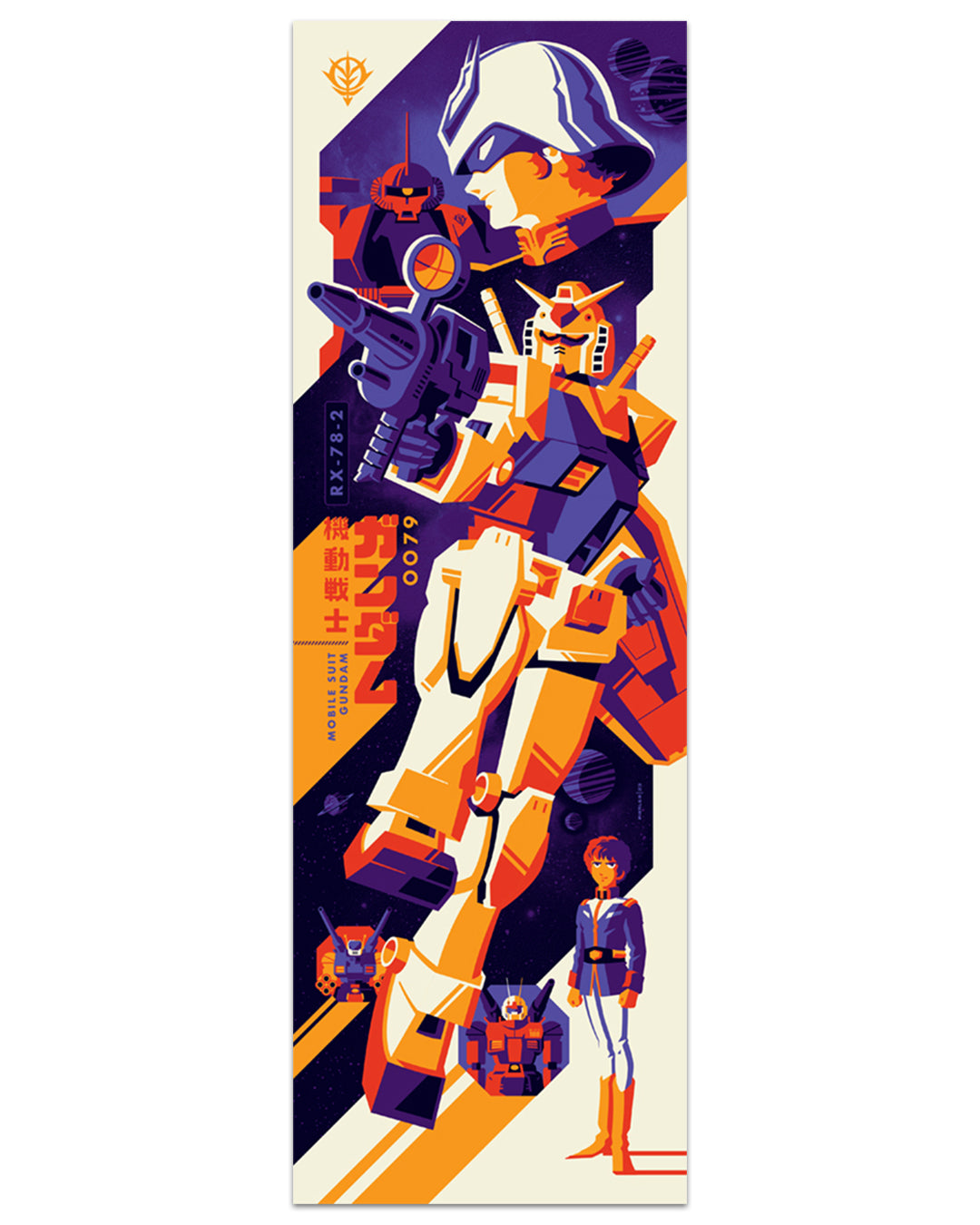 Tom Whalen - "RX-78" print - Spoke Art