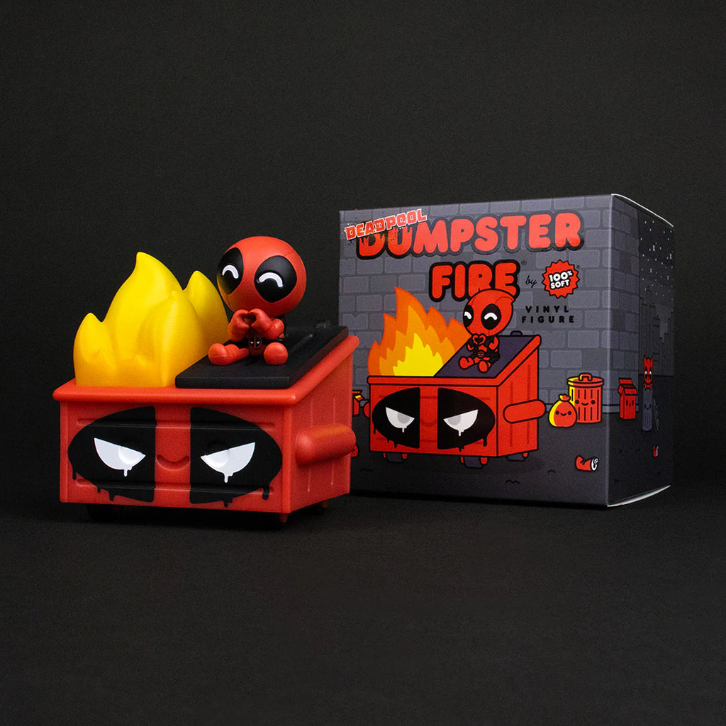 100% Soft - "Deadpool Dumpster Fire" Vinyl Figure