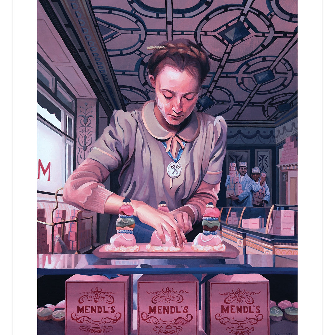 Hannah Gillingham - "Mendl's" print