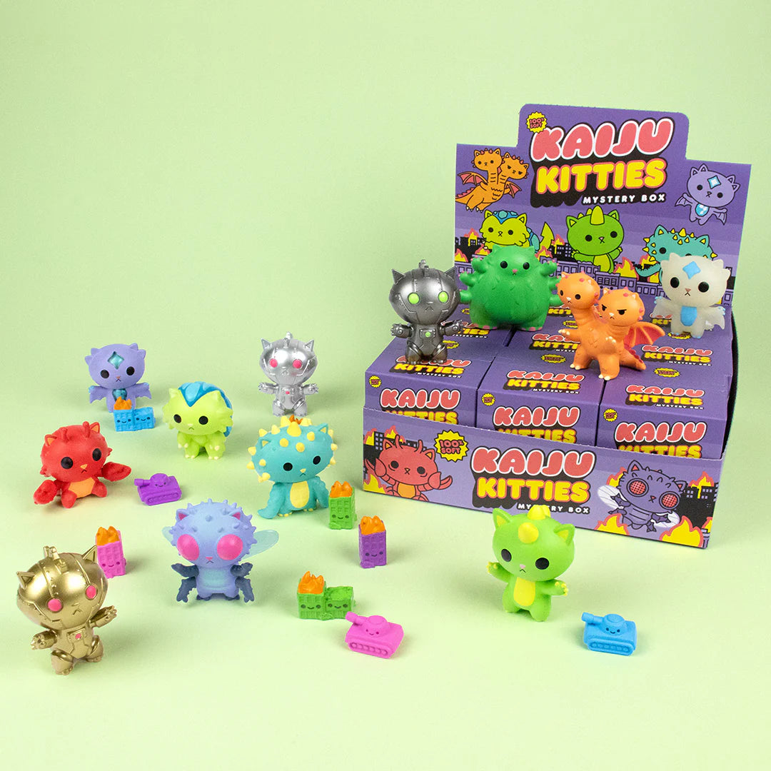 100% Soft - "Kaiju Kitties" Vinyl Blind Box