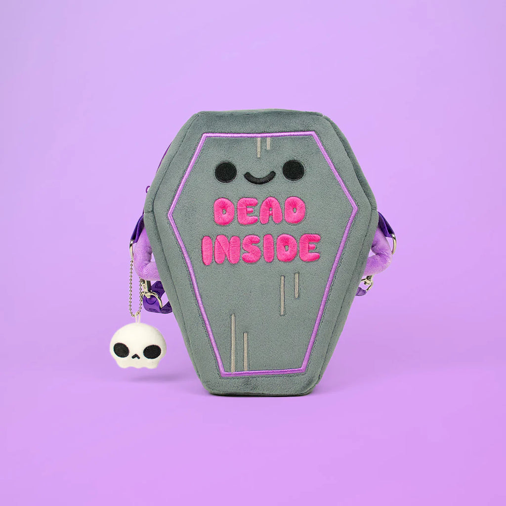 100% Soft - "Dead Inside" Plush Purse