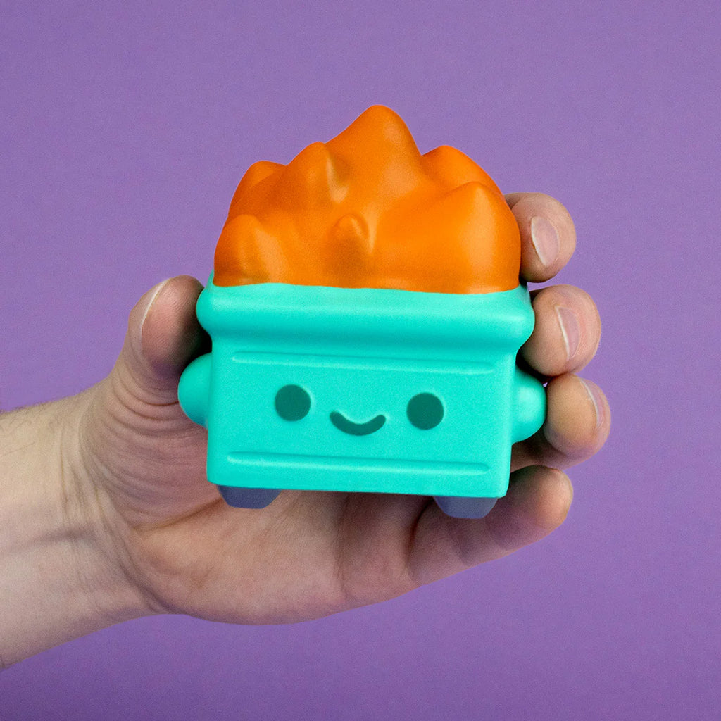 100% Soft - "Dumpster Fire" Stress Squishy