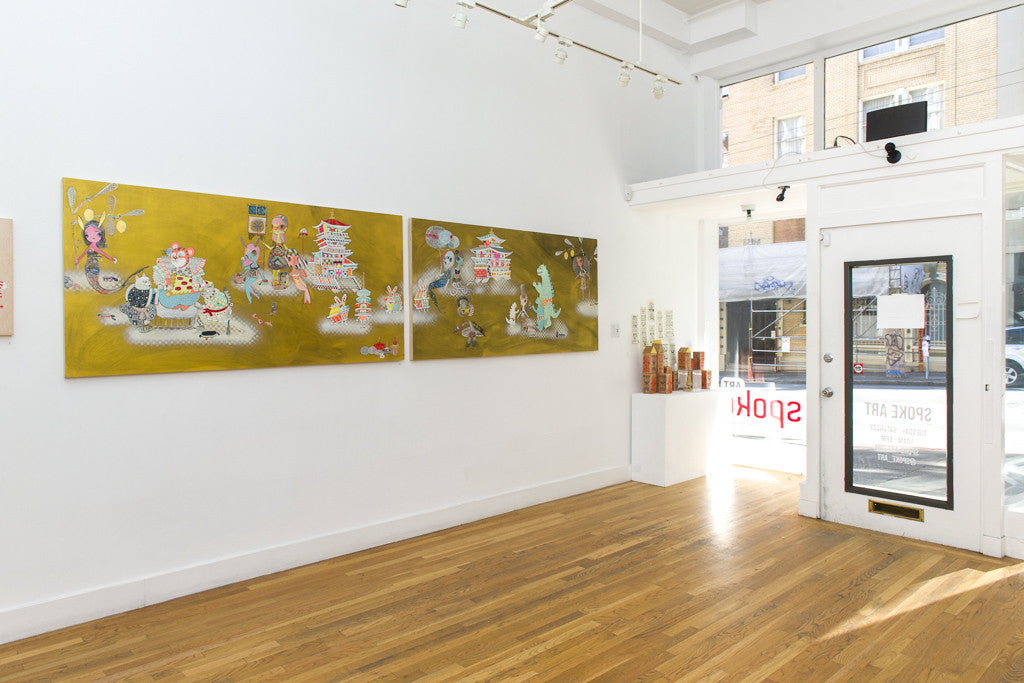 Kelly Tunstall + Ferris Plock - "happy hunting" - Spoke Art