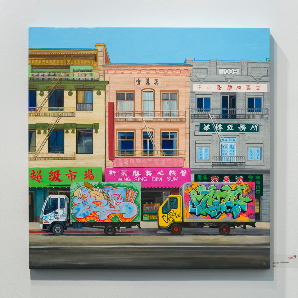 Jessica Hess - "Chinatown Delivery" - Spoke Art