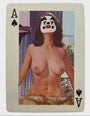 Lyndsie Fox Juggalettes hand-painted vintage nude playing cards