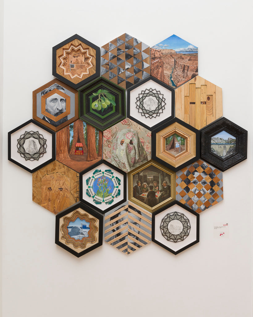 Peter Adamyan - "Camouflage Pine Boards" - Spoke Art