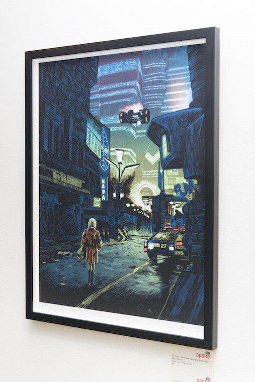 Tim Doyle - "We Scared Each Other Pretty Good"(GID Variant) (Blade Runner) - Spoke Art