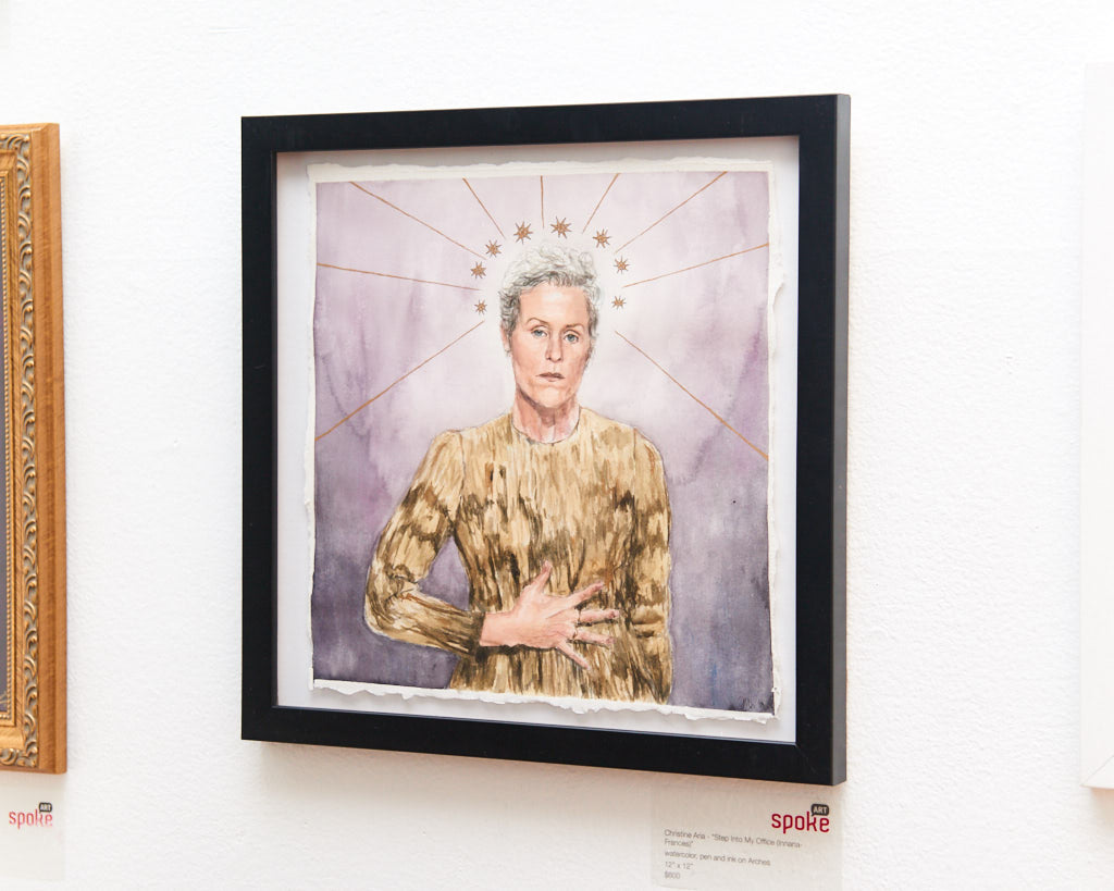 Christine Aria - "Step Into My Office (Innana-Frances)" - Spoke Art