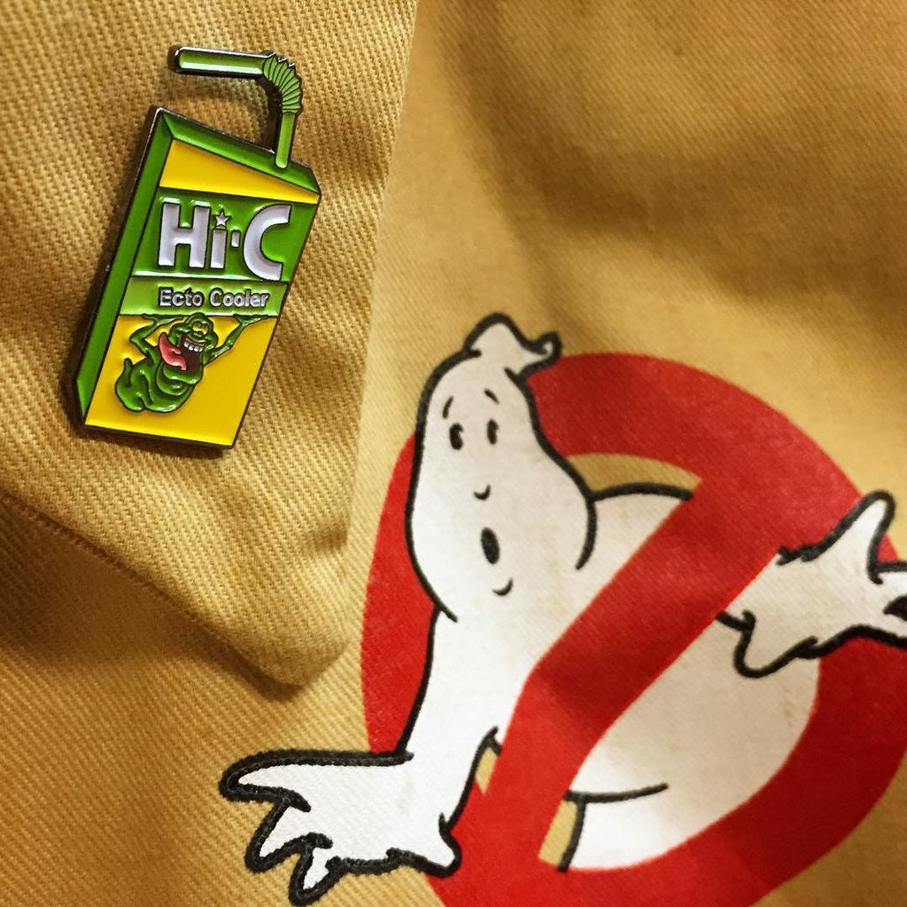 Juice Box Enamel Pin - Spoke Art