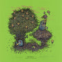 Marq Spusta - "Now in Noplace (Green Edition)" - Spoke Art