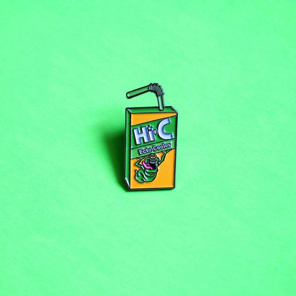 Juice Box Enamel Pin - Spoke Art