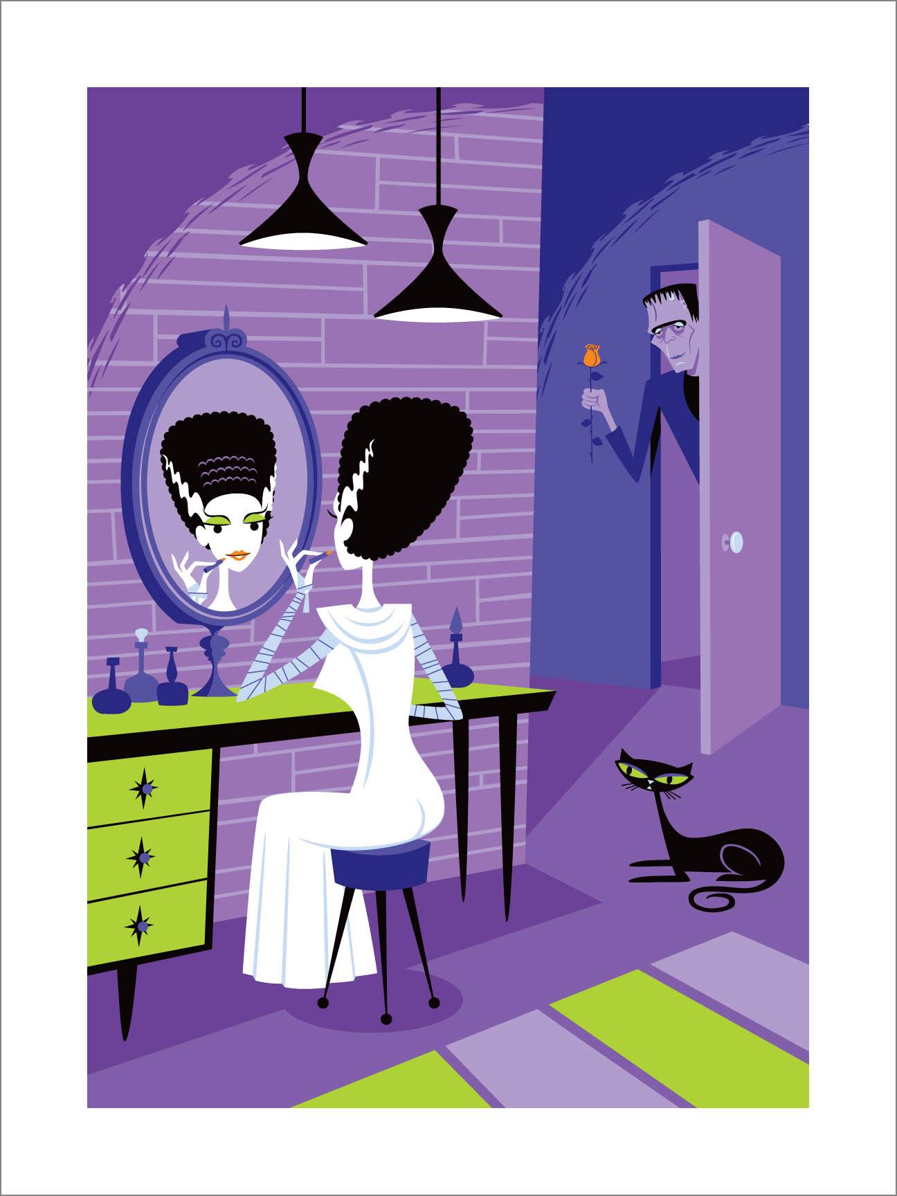 Shag - "The Bride of Frankenstein" - Spoke Art