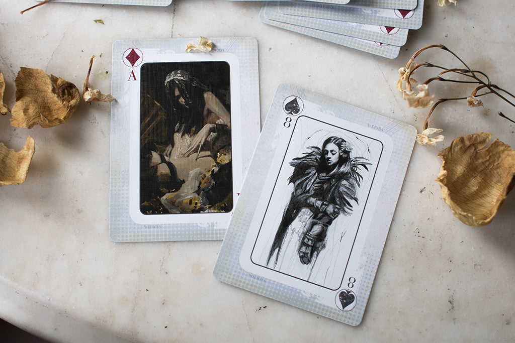 Special Edition "Four Dames" Playing Card Deck - Spoke Art