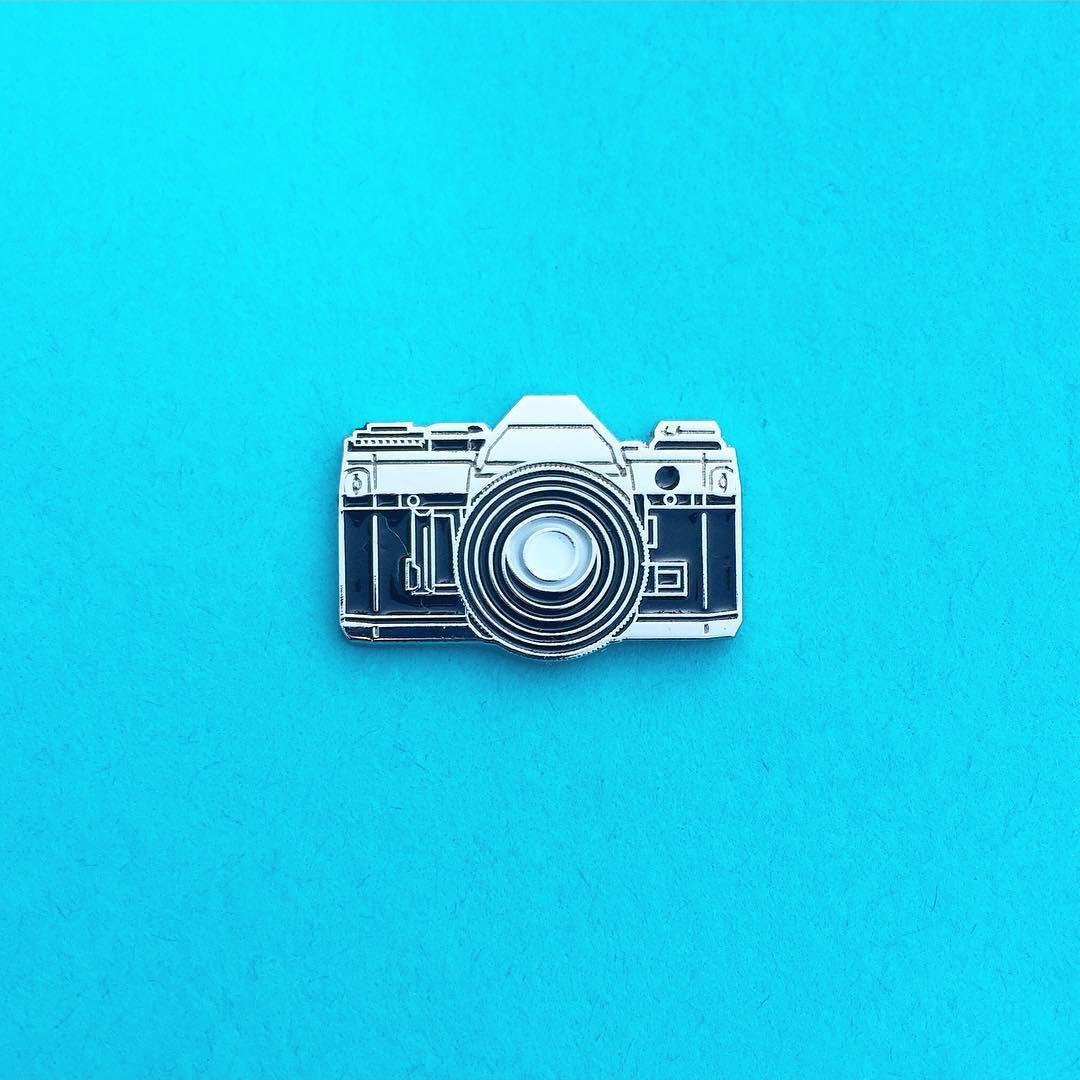 35mm Enamel Pin - Spoke Art