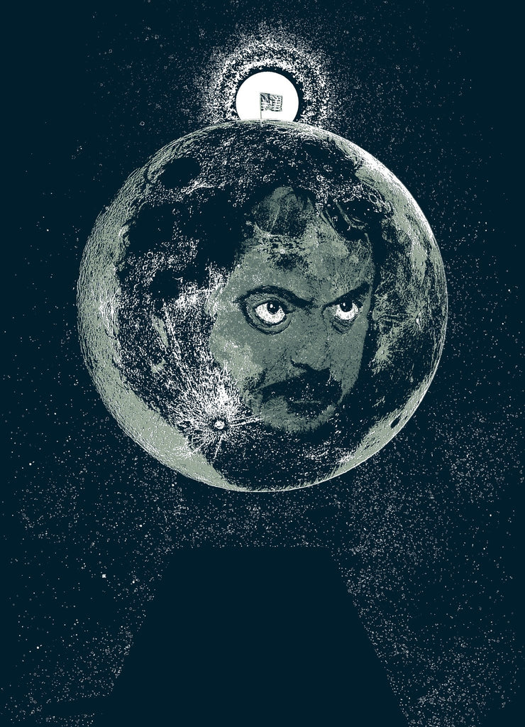 Brian Methe - "Stanley Kubrick Moon Landing" - Spoke Art