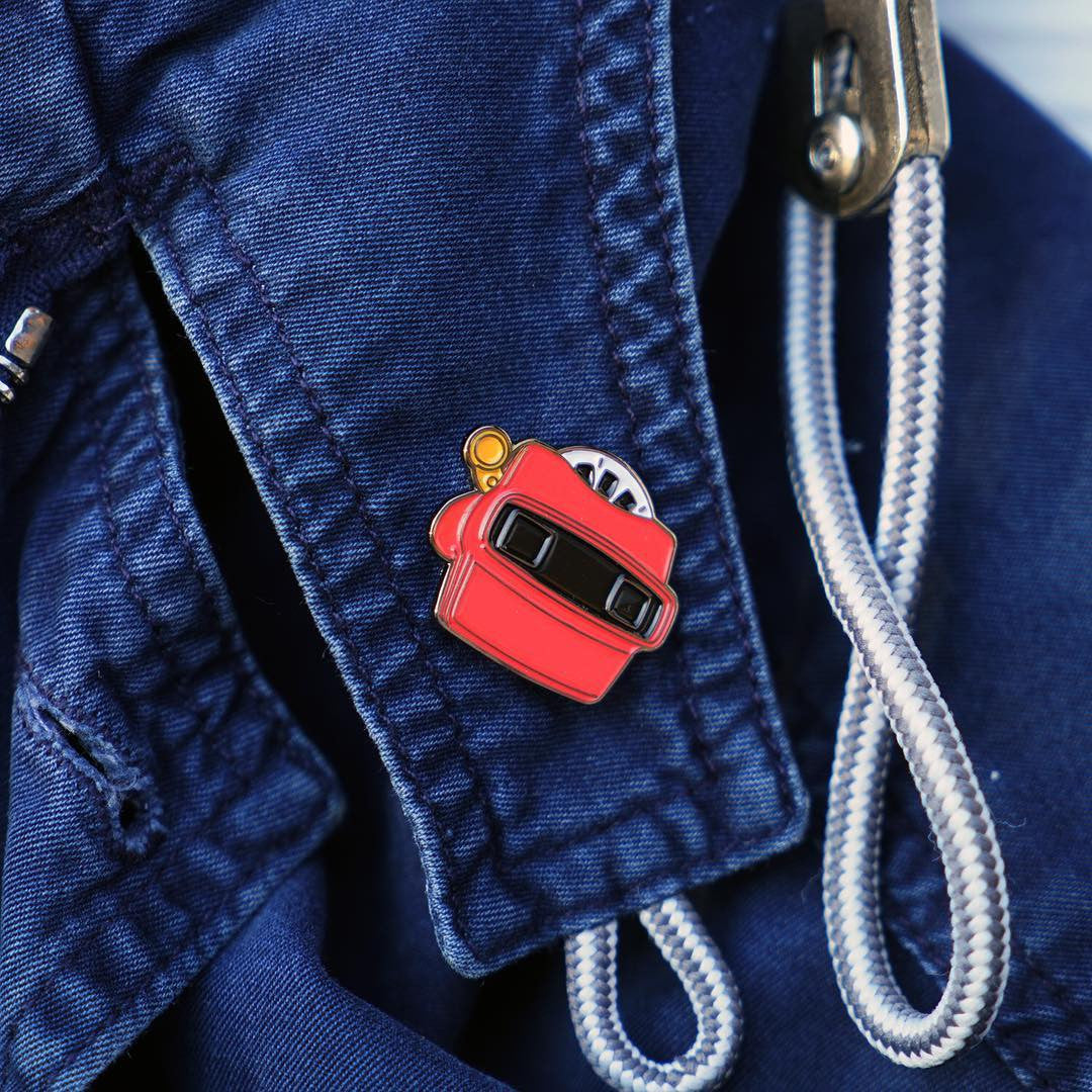 View-Master Enamel Pin - Spoke Art
