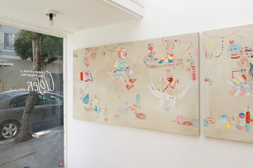 Kelly Tunstall + Ferris Plock - "closer #1" - Spoke Art