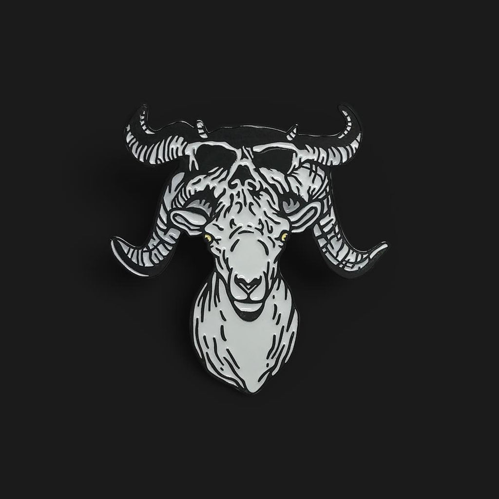 Slayer Deer & Danzig Ram Pin Set - Spoke Art