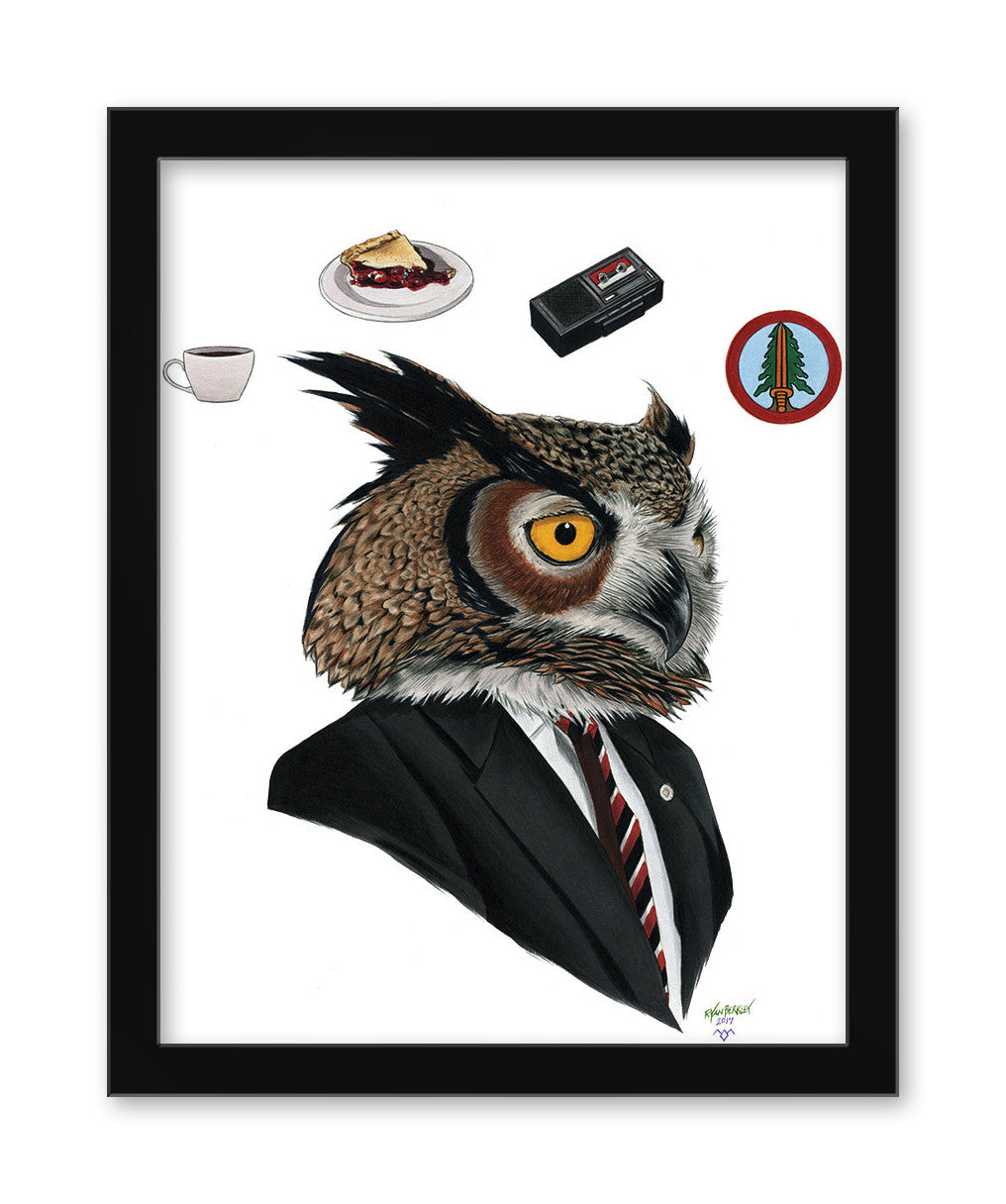 Ryan Berkley - "Agent Cooper" (print) - Spoke Art