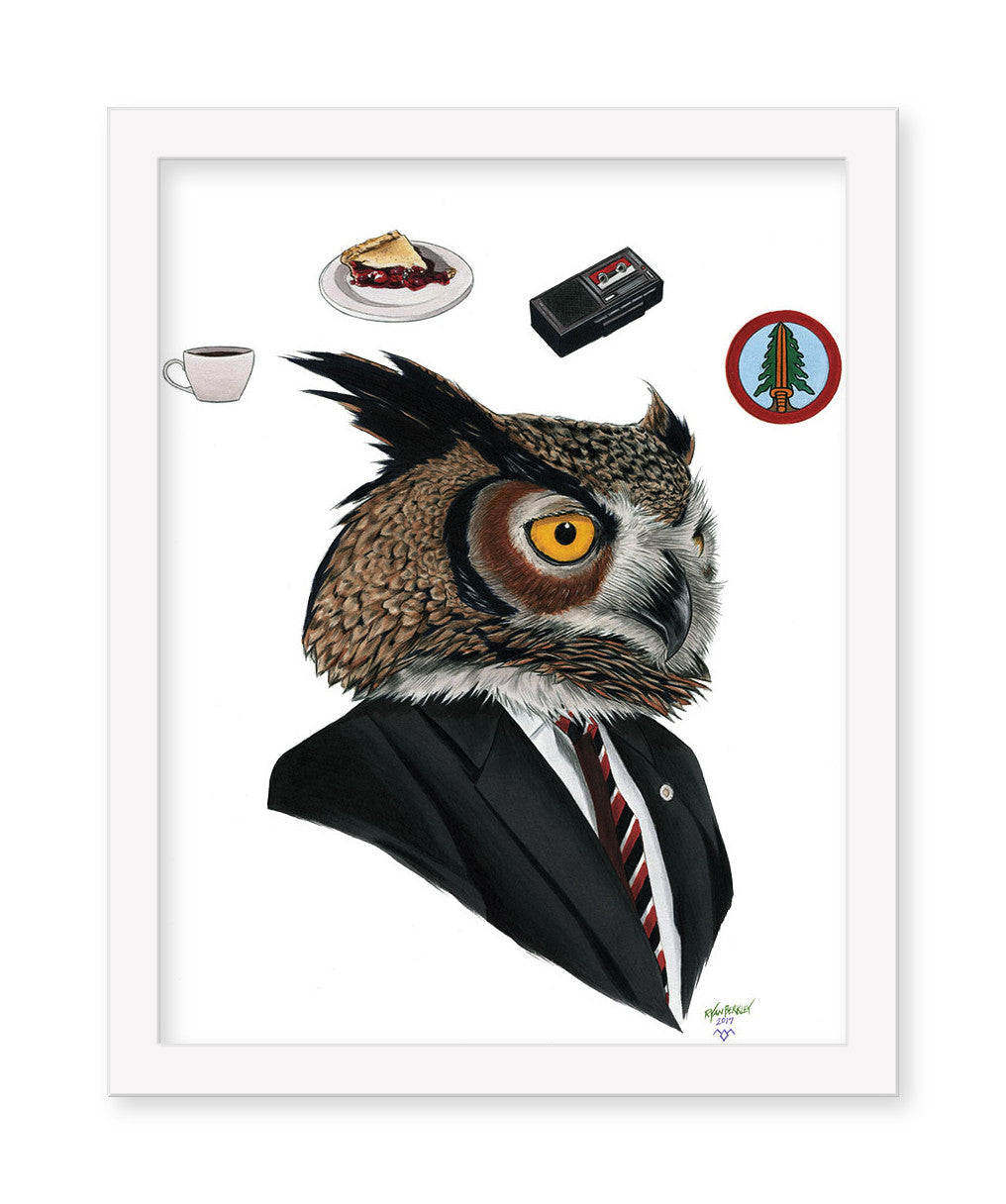 Ryan Berkley - "Agent Cooper" (print) - Spoke Art