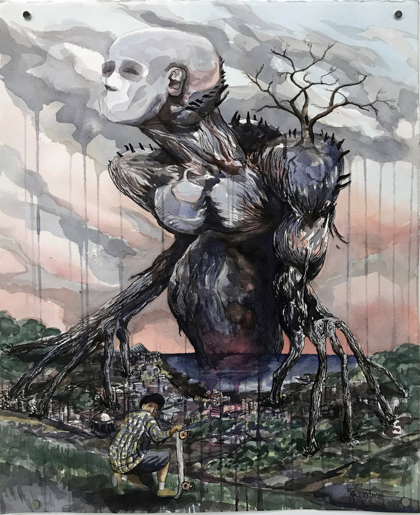 Kai Kaulukukui - "Mononoke Nightmare: Down Babylon" - Spoke Art