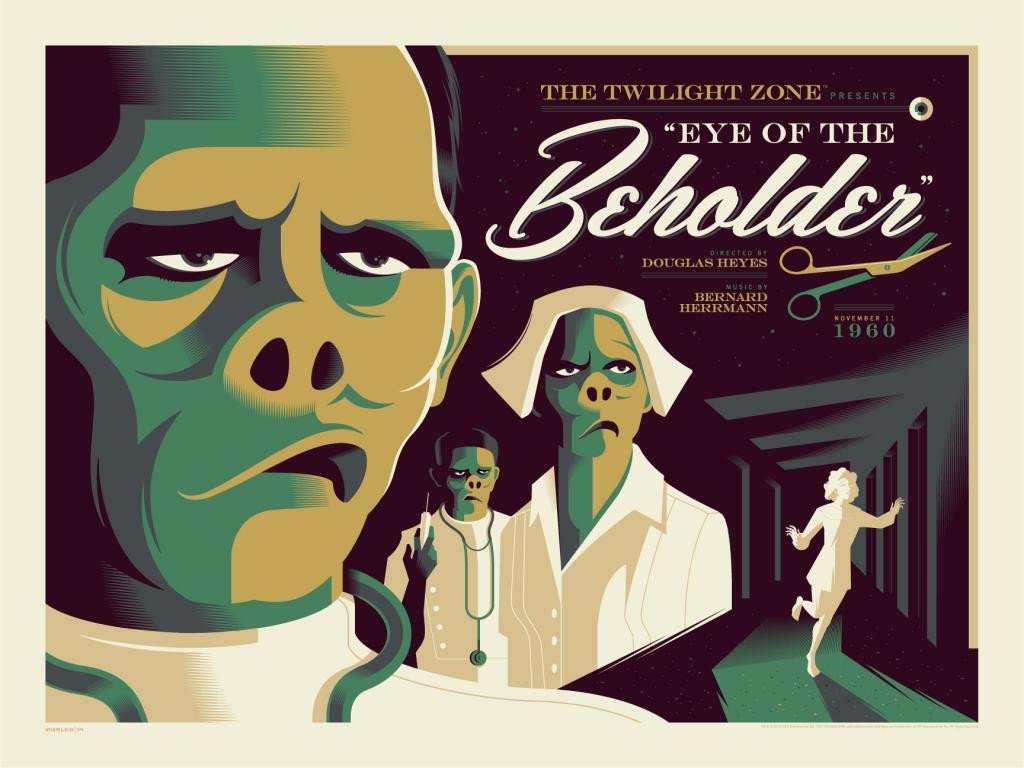 Tom Whalen - "Eye of the Beholder" - The Twilight Zone - Spoke Art