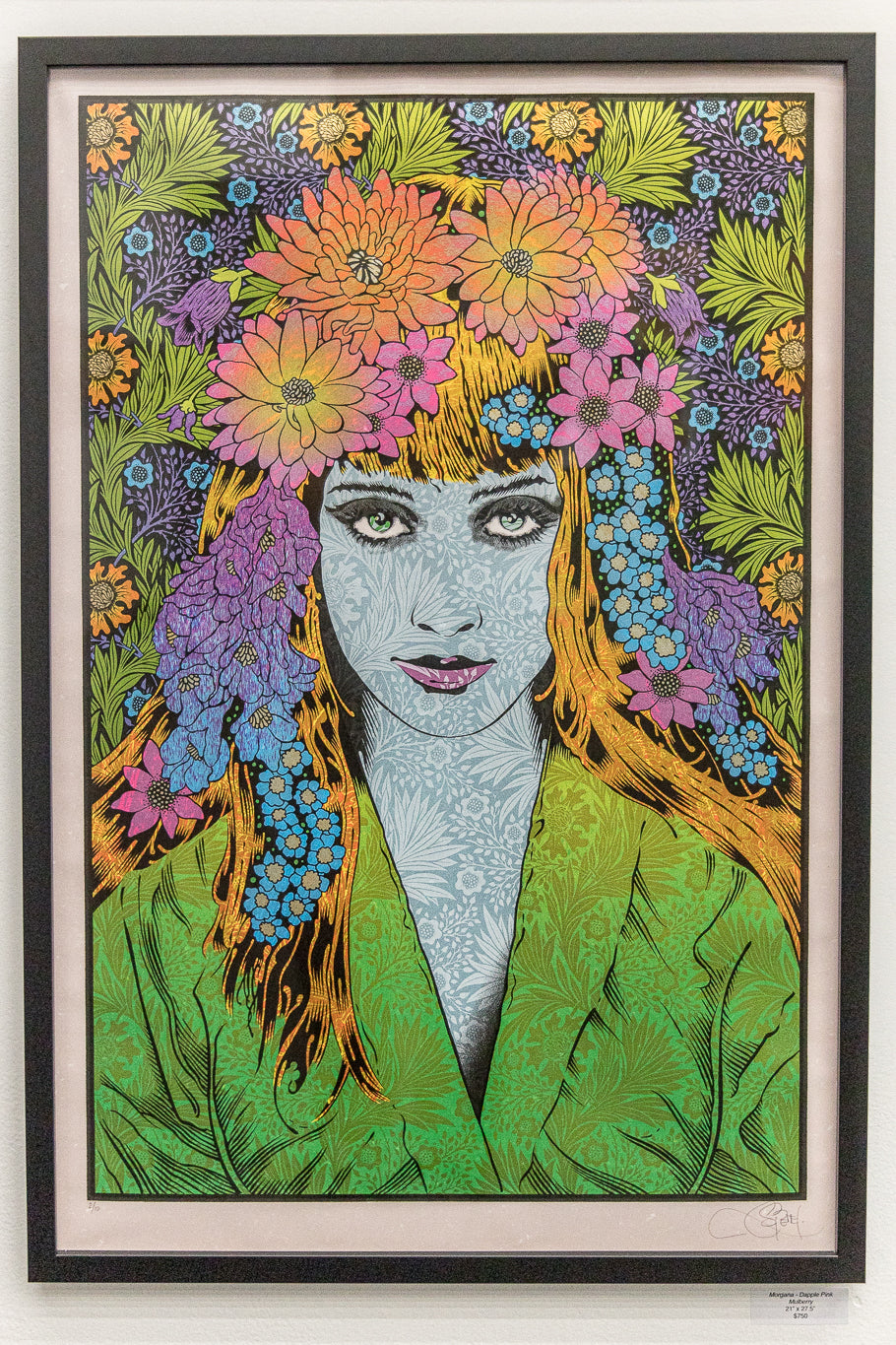 Chuck Sperry - "Morgana" (Dappled Pink Mulberry Variant) - Spoke Art
