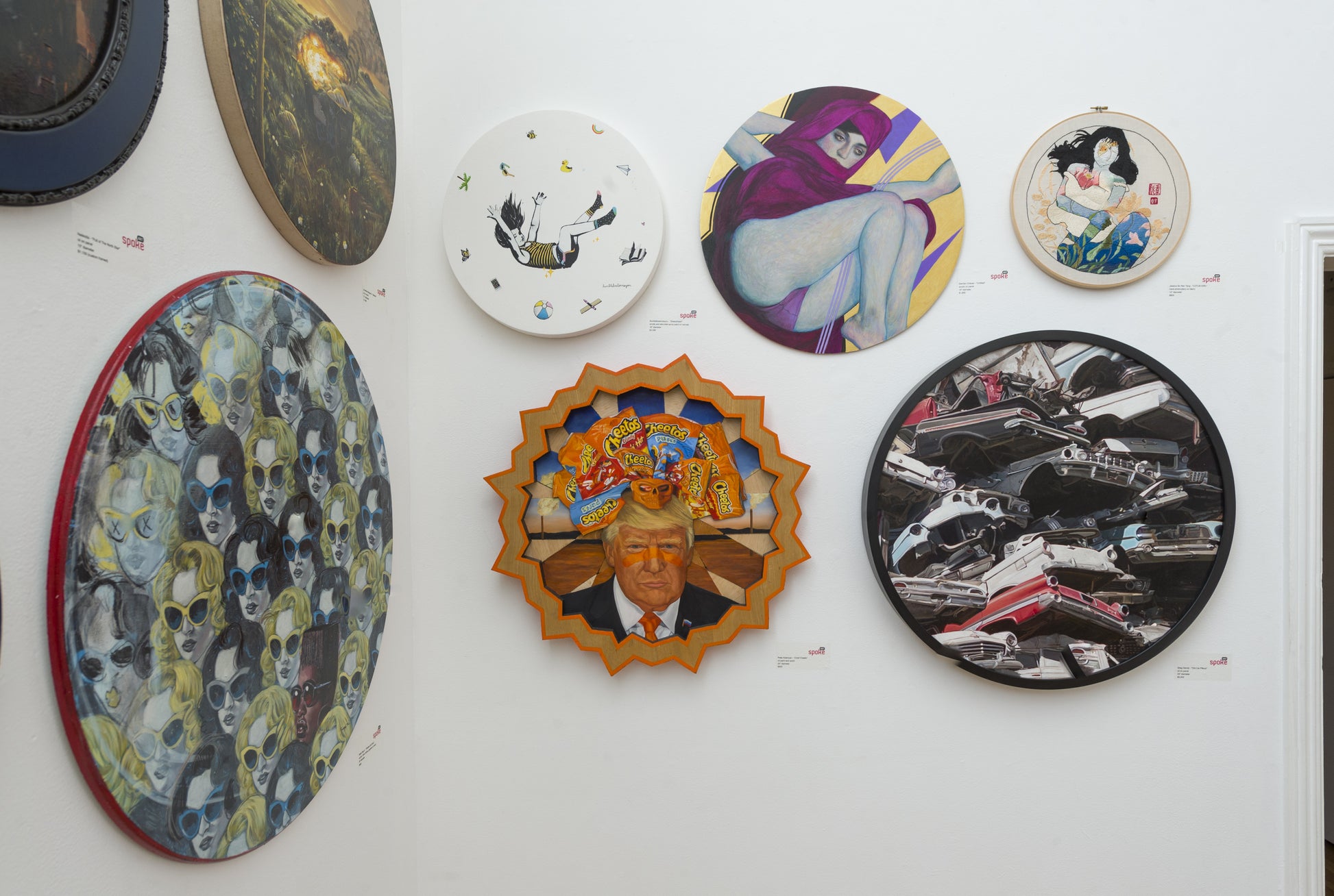 Greg Gandy - "Old Car Pileup" - Spoke Art