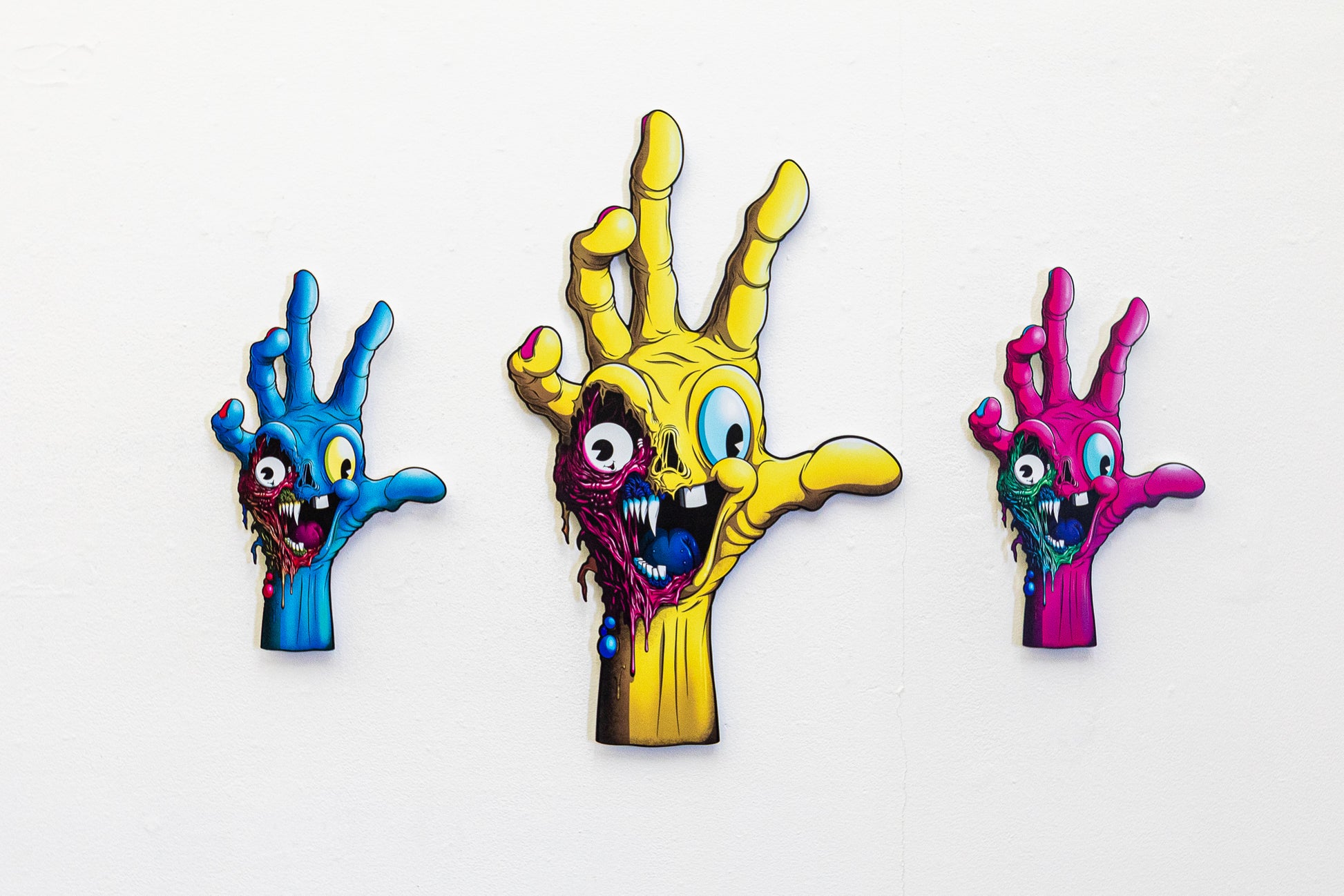 Alex Pardee - "ShunderHand" die cut - Spoke Art