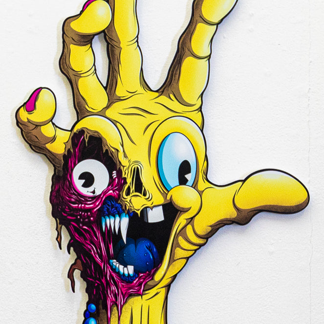 Alex Pardee - "ShunderHand" die cut - Spoke Art
