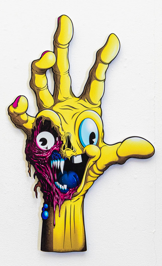 Alex Pardee - "ShunderHand" die cut - Spoke Art