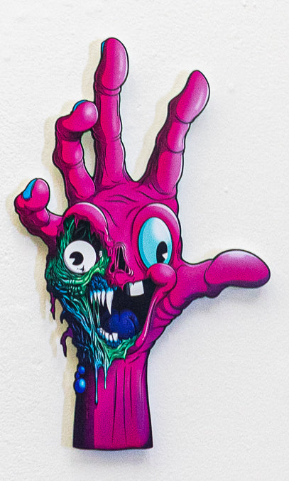 Alex Pardee - "ShunderHand" die cut - Spoke Art