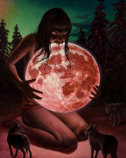 Casey Weldon - "Blood Moon" - Spoke Art