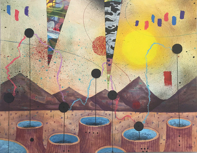 Ken Garduno - "Power Grid" - Spoke Art
