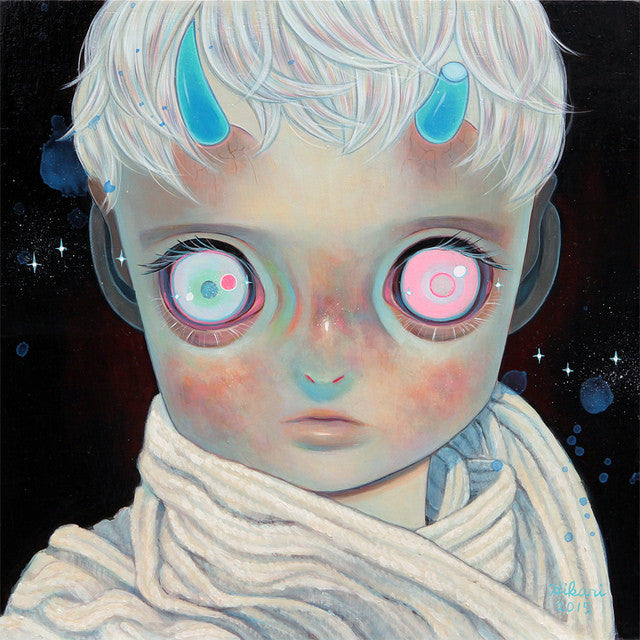 Hikari Shimoda - "Aoi Tsuno To Shiroi Mafura" - Spoke Art