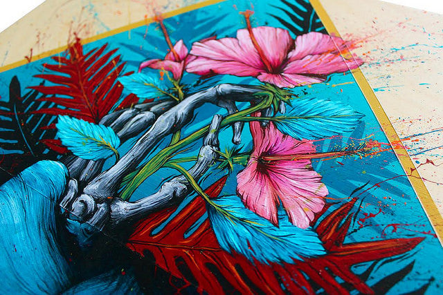 Meggs - "Our World Needs More Give Over Take" - Spoke Art