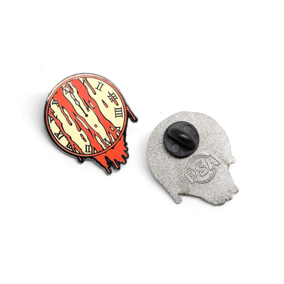 Doomsday Clock Enamel Pin - Spoke Art