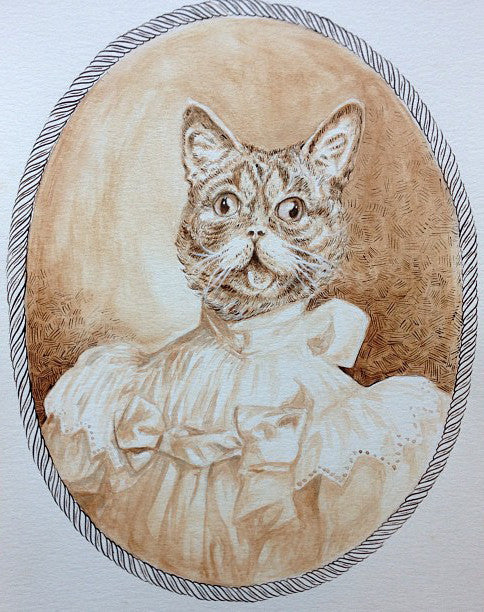 Zach Landrum - "Victorian Lil Bub" - Spoke Art