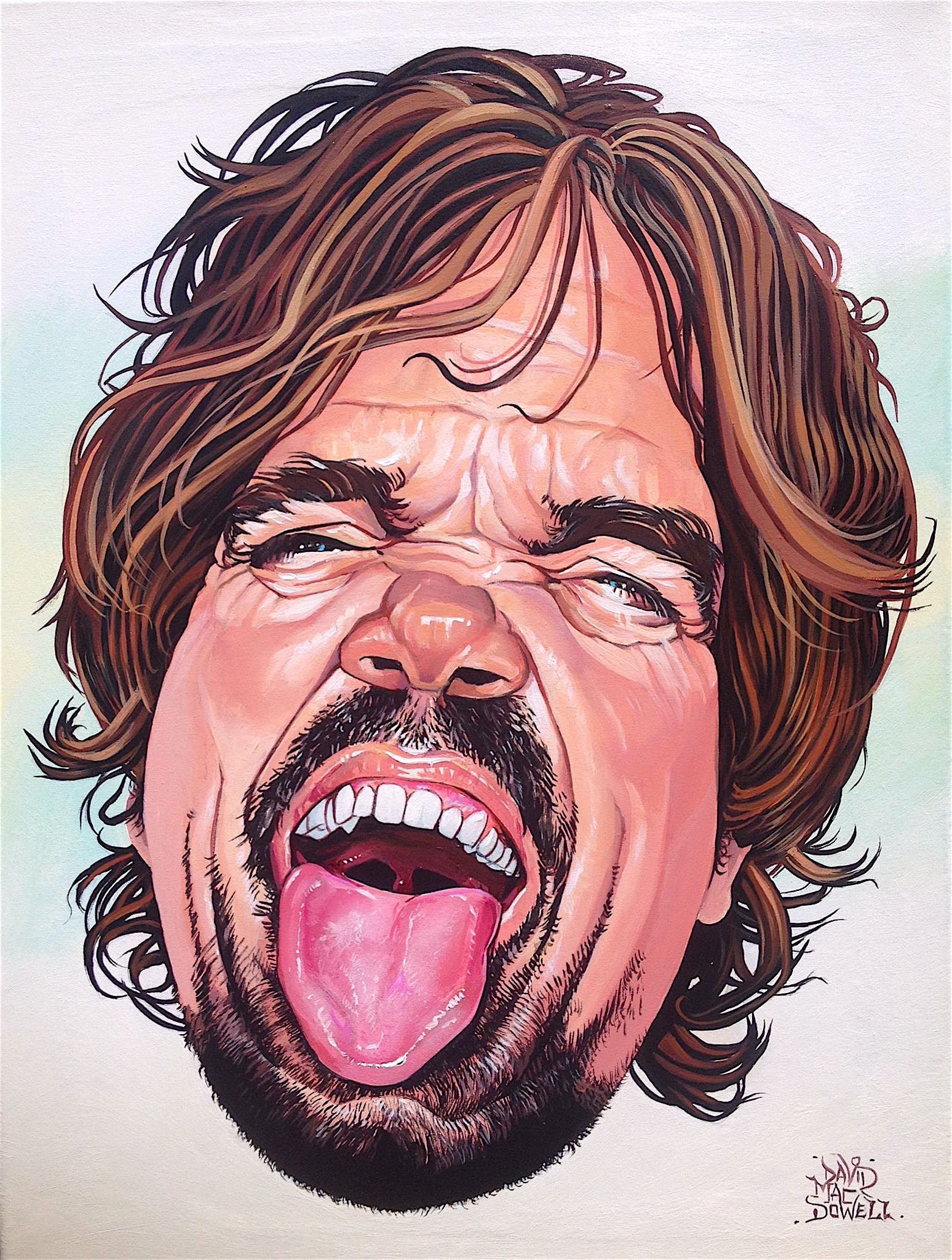 Dave MacDowell - "Game of Dwarves" - Spoke Art