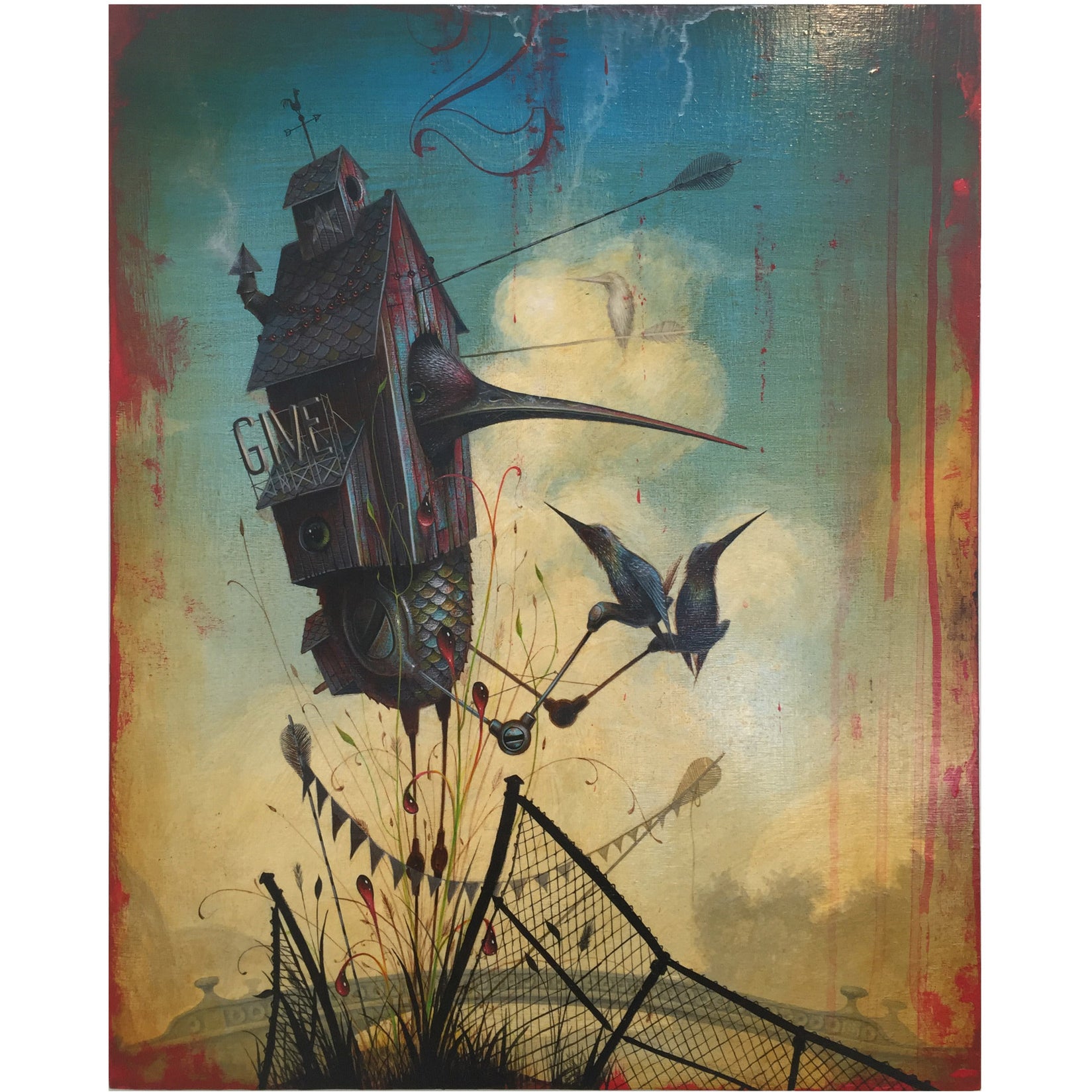 Johnny "KMNDZ" Rodriguez - "Three Birds" - Spoke Art