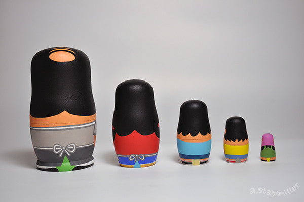 Andy Stattmiller - "Bob's Burgers Nesting Dolls" - Spoke Art